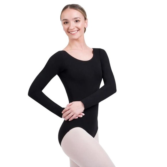 Capezio Other - Capezio Long Sleeve Nylon Leotard